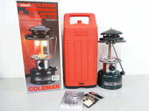 新品 未使用品 95年製 Coleman コールマン The Powerhouse パワーハウス ツーマントル ランタン Model 290A740J キャンプ アウトドア USA製