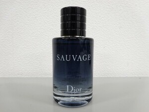 残量9割程度 Christian Dior クリスチャン ディオール SAUVAGE ソヴァージュ 60ml オードトワレ EDT 香水 フレグランス