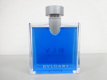 残量9割程度 BVLGARI ブルガリ BLV POUR HOMME ブルー プールオム 100ml オードトワレ EDT 香水 フレグランス_画像2