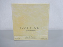 新品 未開封品 BVLGARI ブルガリ Pour Femme プールファム 50ml オードパルファム EDP 香水 フレグランス_画像1