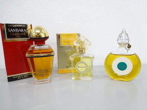 3点セット まとめて ヴィンテージ 残量多め GUERLAIN ゲラン SAMSARA サムサラ 50ml MITOUKO ミツコ 30ml EDP EDT EDC 香水 フレグランス