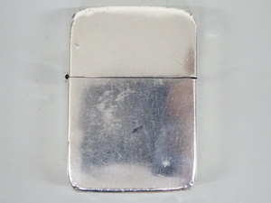 2007 year made ZIPPO Zippo 1941 REPLICA replica STERLING SILVER sterling silver plain 4 barrel silver oil lighter USA