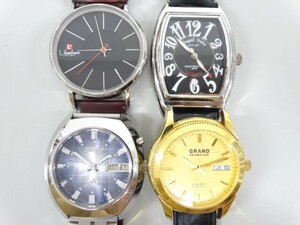  Junk 4 позиций комплект совместно Libenham LH-90032 Orient Chrono Ace EM2V-C0 GRAND collection др. мужской самозаводящиеся часы наручные часы 