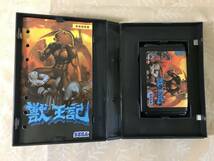 H　起動確認済み　獣王記　取扱説明書あり　SEGA　メガドライブ　MEGA DRIVE_画像2