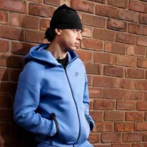 Nike TECH FLEECE polara blue パーカー　国外正規品