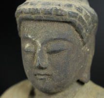 銘品　木彫阿弥陀如来立像仏・江戸時代 仏教美術_画像8