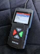 ★特価★ 2024年最新日本語版導入 OBD2診断機 OBD2スキャンツール EDIAG YA-201 12Vの外車、国産普通車、軽自動車に対応 え_画像6