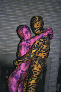 0007 Clasical ZENTAI Pictures of Tight fit LIFE Super Large (A3+) 4 Prints Set (Marcy Anarchy) 