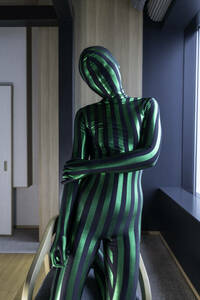 24042211 Hikaru ZENTAI Pictures Super Large (A3+) 4P Set (Marcy Anarchy)