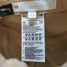 Y-3 y3 キャップ 帽子 CAP cordura ベージュ　58cm osfm ワイスリー adidas アディダス Yohji Yamamotoヨウジヤマモト　_画像7