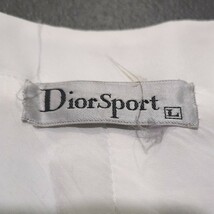 Dior sport ディオールスポーツ　Vintage　ヴィンテージ クリスチャンディオール　CD 　Lサイズ　カーディガン　シャツ　ポリエステル_画像4