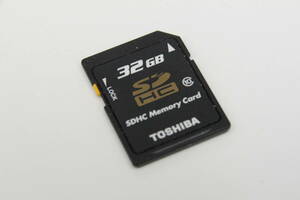 32GB SDHCカード TOSHIBA 10