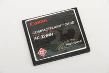 32MB CFカード キヤノン　Canon FC-32MH コンパクトフラッシュカード　_画像1