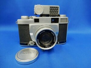 A02441★MINOLTA SUPER A CHIYOKO SUPER ROKKOR 1:2 5cm レンジファインダー フィルムカメラ / ミノルタ 千代田光学 現状品 趣味