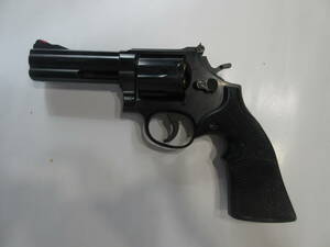 R060510... liquidation [ Marushin made revolver Magnum 357 discount gold .. not reason unknown ] storage goods USED Junk 