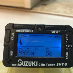 鈴木バイオリン製造 SUZUKI クリップチューナー SVT-5