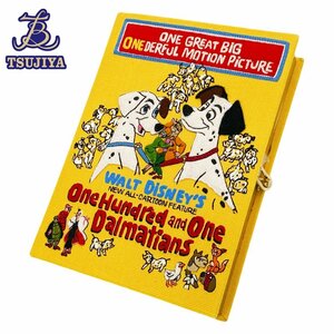 ★美品★オリンピアルタン　クラッチバッグ　ディズニー　101匹ワンちゃん　77個限定販売　ロットナンバー付き　新品同様【辻屋質店B2506】