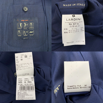 ★美品★LARDINI ラルディーニ　スーツ　JR073AQ　ネイビー 春夏用　イージーウェア　メンズ　新品同様【辻屋質店A2438】_画像7