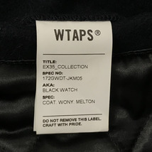 ◆大幅値下げ！★ほぼ美品★WTAPS ダブルタップス　Pコート(ピーコート)　ネイビー　メンズ　サイズX02　中古A【辻屋質店A0392】_画像8