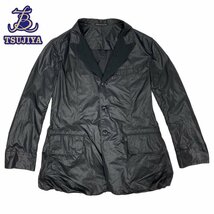 ◆大幅値下げ！◆YohjiYamamoto ヨウジヤマモト　ロングジャケット　メンズ　サイズ3　黒　中古AB【辻屋質店A0707】_画像1