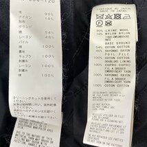 ◆大幅値下げ！◆YohjiYamamoto ヨウジヤマモト　袖山ハンドステッチ　サムライジャケット　サイズ2　黒　中古AB【辻屋質店A0928】_画像7