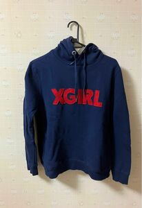 X-girl パーカー スウェットパーカー スウェット プルオーバー