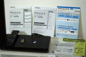 TOSHIBA REGZA time shift machine Regza server HDD recorder D-M430 2014 year operation goods 2TB exchangeable 