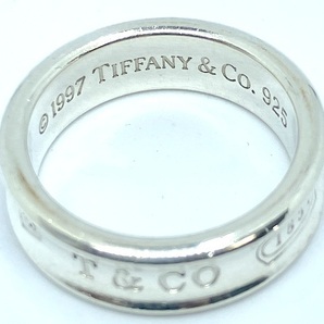 【即決】≪状態良好≫ Tiffany＆Co. ティファニー 1837 リング SV925 シルバー 21号の画像7