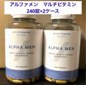 【未開封新品】アルファメン マルチビタミン 240錠×2 マイプロテイン（1 MYPROTEIN ALPHA MEN タブレット