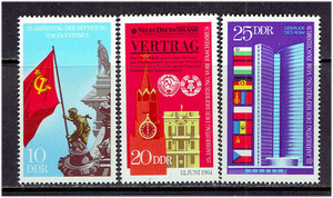 東ドイツ 1970年 ファシズムからの解放25年切手セット