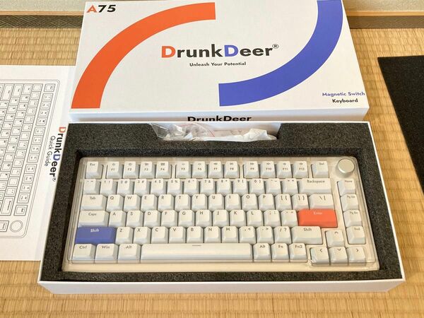 DrunkDeer A75 ホワイト