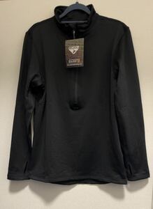 CONDOR BASE II ZIP PULLOVER S BLACK 603-002-S