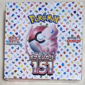 ポケモンカード ポケモンカード151 未開封 シュリンク有 1BOX