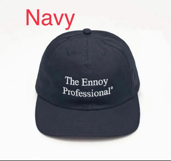 ennoy 2024ss キャップ　cap navy