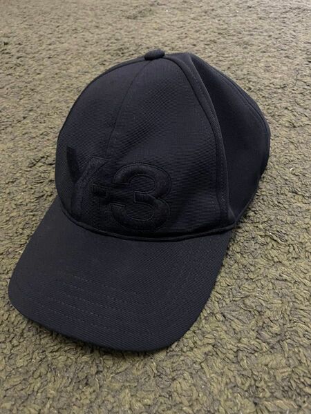 Y-3 キャップ ブラック 帽子 黒