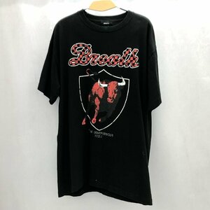 BREATH ブレス BULL EMBLEM TEE BR22SS-T7001-BLK ブラック 黒 サイズ XL メンズ Tシャツ 半袖 カットソー コットン 100% トップス