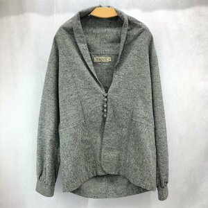 TROVE トローブ カーディガン グレー 灰色 長袖 ジャケット 古着 上着 日本製 服 紳士服 メンズ アウター 春