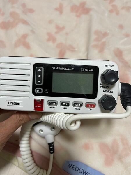 国際VHF無線機　Uniden UM455VHF