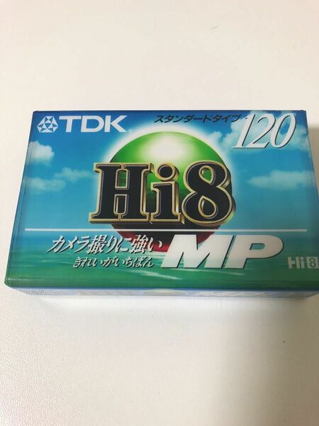 【新品】TDK P6-120HHGR　Hi8 ビデオカセットテープ