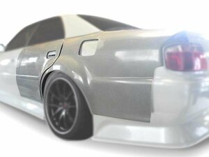 JZX100 100 チェイサー 60 mm ミリ リヤ リア ワイド フェンダー ドアパネル セット 安心のFRP製 R