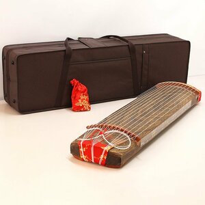 《中古》ゼンオン 文化箏 43605 13弦 ハードケース・小物付き 取りきれないホコリあり ケースに汚れ・ほつれ 和楽器 ZEN-ON（西）