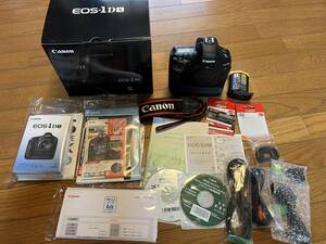 【美品】Canon EOS 1DX レリーズ回数57000以下 予備バッテリーパック付 SanDisk CFカード付 あんしんメンテプレミアム済 キヤノン