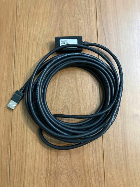 ELECOM USB2-EXA50 延長ケーブル 5m オス メス USB