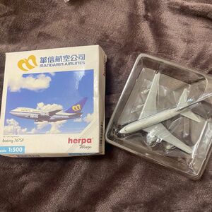 herpa Wings 1/500 マンダリン航空 MD-11【中古品】華信航空公司　MANDARIN AIRLINES 