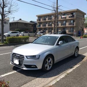 【美車】アウディ Audi A4 2.0TSFI 禁煙車 ワンオーナー 4WD 