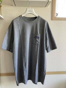 パタゴニアメンズデイリーポケット Tシャツ　　　　　　　　　　　Patagonia サイズL グレー