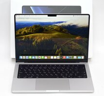 人気！余裕のスペック！MacBook Pro (14インチ, 2023) MPHJ3J/A M2 Pro 12C/19C メモリ:16GB SSD:1TB シルバー Y7NP_画像1