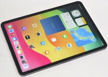 人気！SIMフリーiPad Pro 11インチ 256GB 第3世代 スペースグレイ NHW73J/A (MHW73J/A) Wi-Fi+Cellular 2021年春モデル 5871_画像1