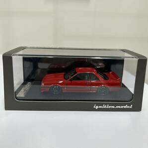 未使用 ignition model Nissan SKYLINE GTS-R (R31) Red 0135 ミニカー 日産 スカイライン 1/43スケールの画像1