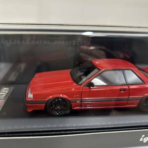 未使用 ignition model Nissan SKYLINE GTS-R (R31) Red 0135 ミニカー 日産 スカイライン 1/43スケールの画像3